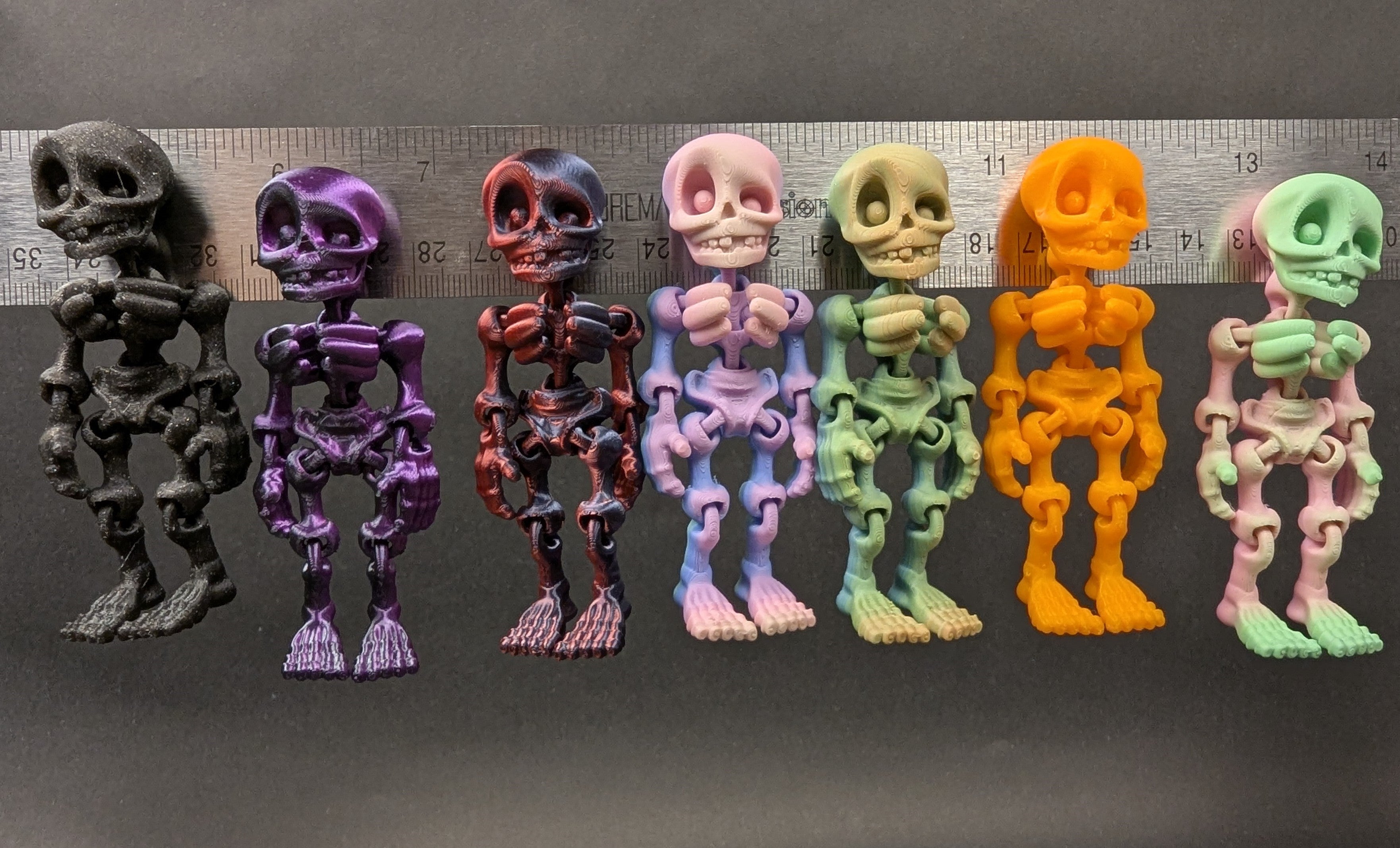 Articulated Skeleton Fridge Magnet – Distinguished Feline