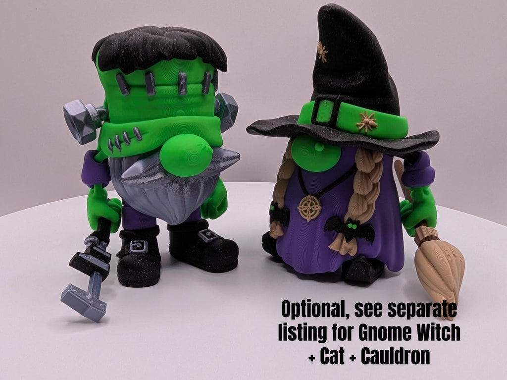 Fun Frankenstein Gnome Halloween Desk Toy