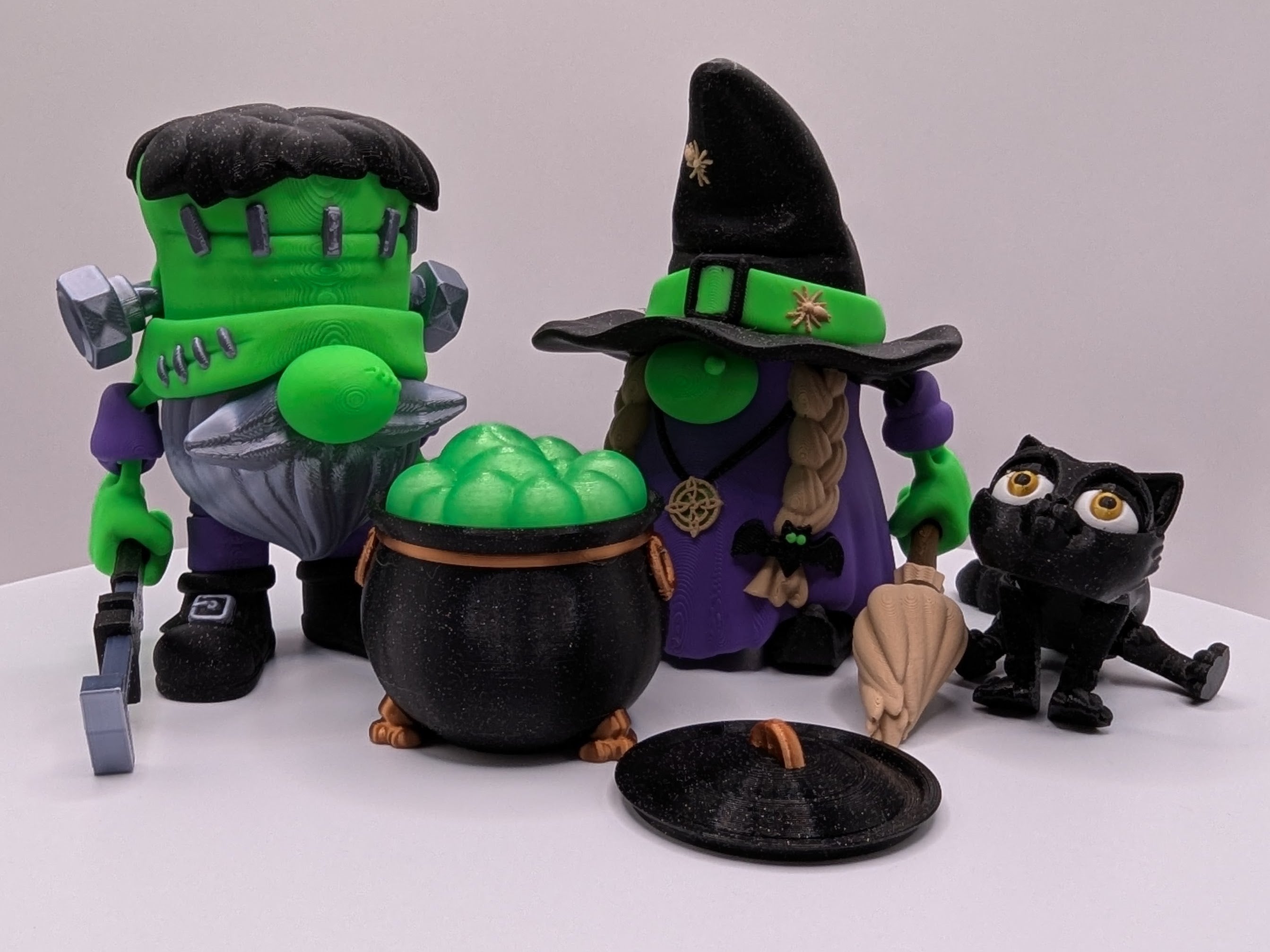 Fun Frankenstein Gnome Halloween Desk Toy