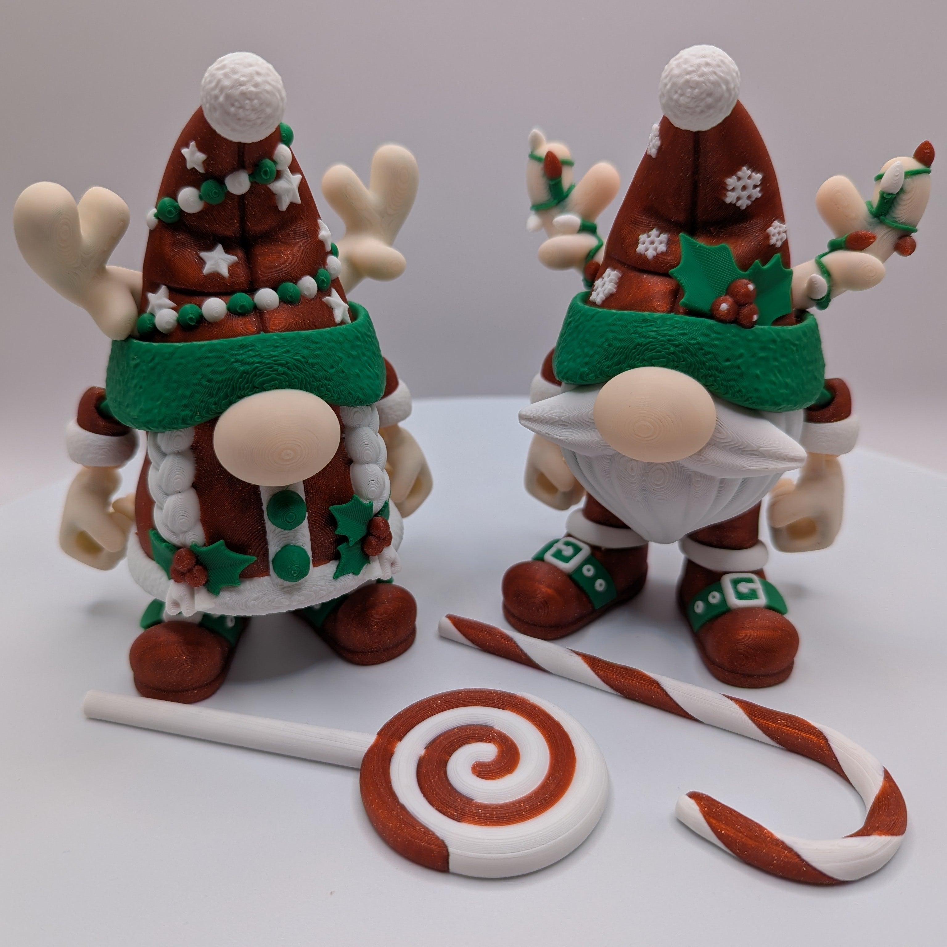 Santa and Mrs Claus Gnomes